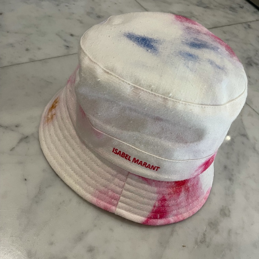 Isabel Marant  bucket hat tie dye